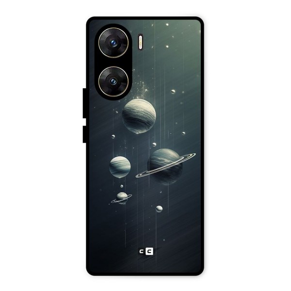 Hanging Planets Metal Back Case for Vivo V29e