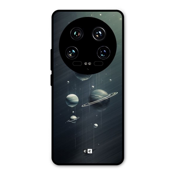 Hanging Planets Metal Back Case for Xiaomi 14 Ultra