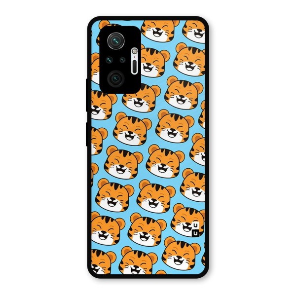 Happy Kitten Pattern Metal Back Case for Redmi Note 10 Pro Max