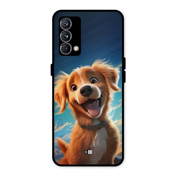 Happy Puppy Metal Back Case for Realme GT Master Edition