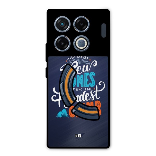 Hardest Climb Metal Back Case for Infinix GT 20 Pro