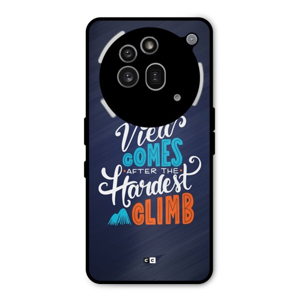 Hardest Climb Metal Back Case for Nothing Phone 3a Pro