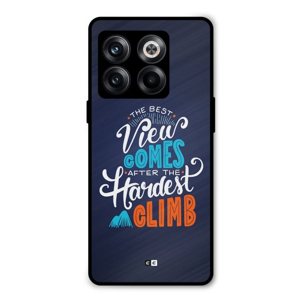 Hardest Climb Metal Back Case for OnePlus 10T
