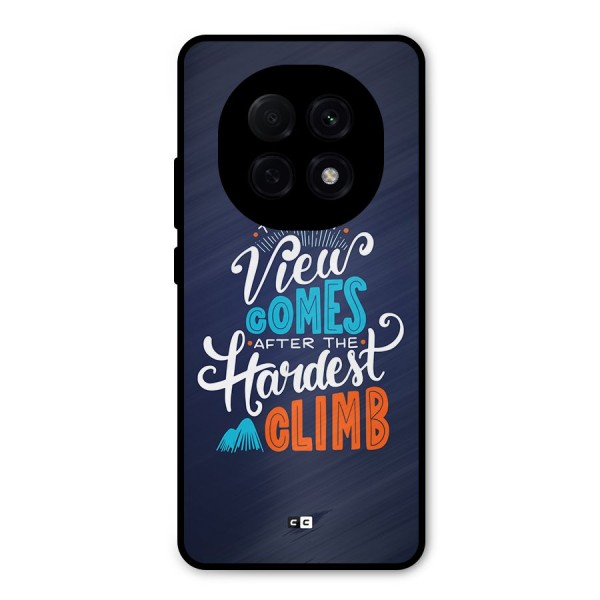 Hardest Climb Metal Back Case for Oppo F29 Pro