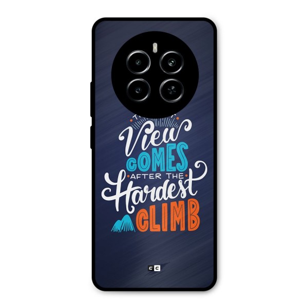 Hardest Climb Metal Back Case for Realme P1