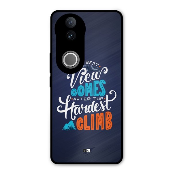 Hardest Climb Metal Back Case for Vivo V50e