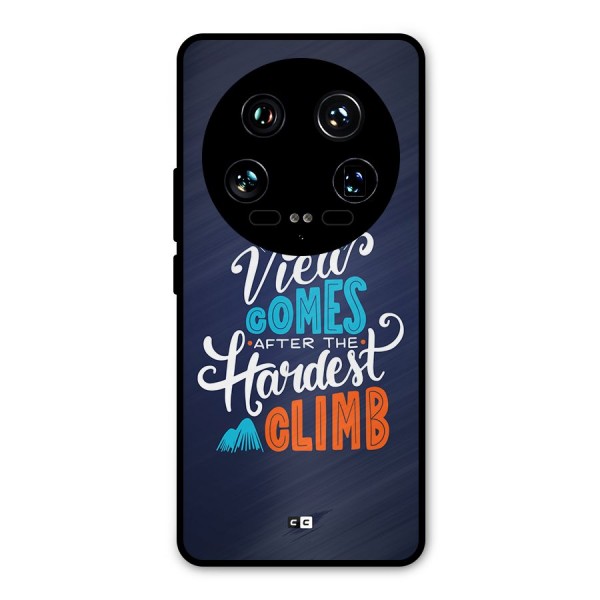 Hardest Climb Metal Back Case for Xiaomi 14 Ultra