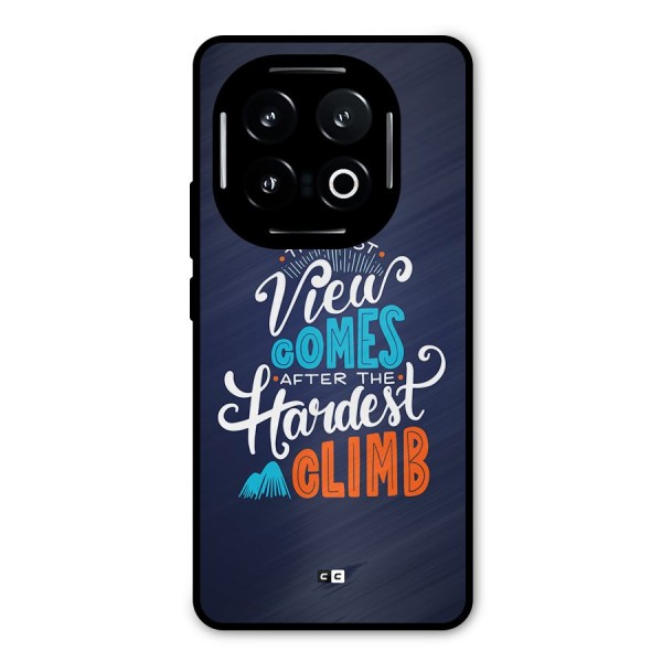 Hardest Climb Metal Back Case for iQOO 13