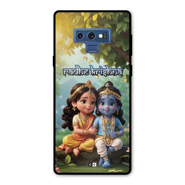 Hare Radhe Krishna Metal Back Case for Galaxy Note 9