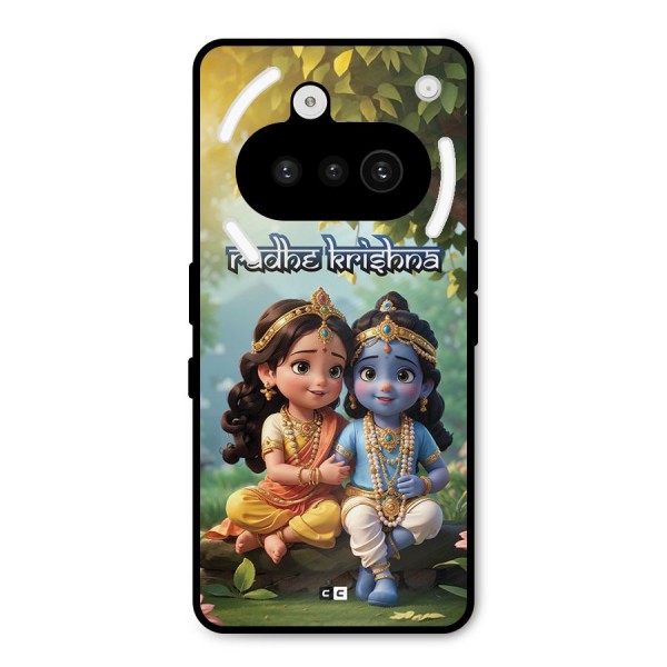 Hare Radhe Krishna Metal Back Case for Nothing Phone 3a