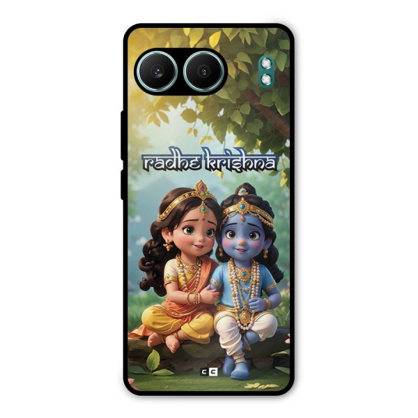 Hare Radhe Krishna Metal Back Case for OnePlus Nord 4