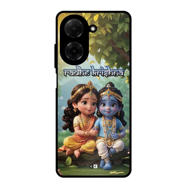 Hare Radhe Krishna Metal Back Case for Poco C71