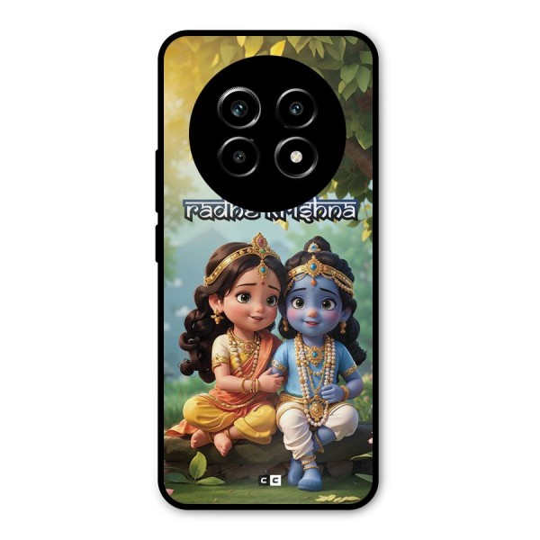 Hare Radhe Krishna Metal Back Case for Realme 13 Pro