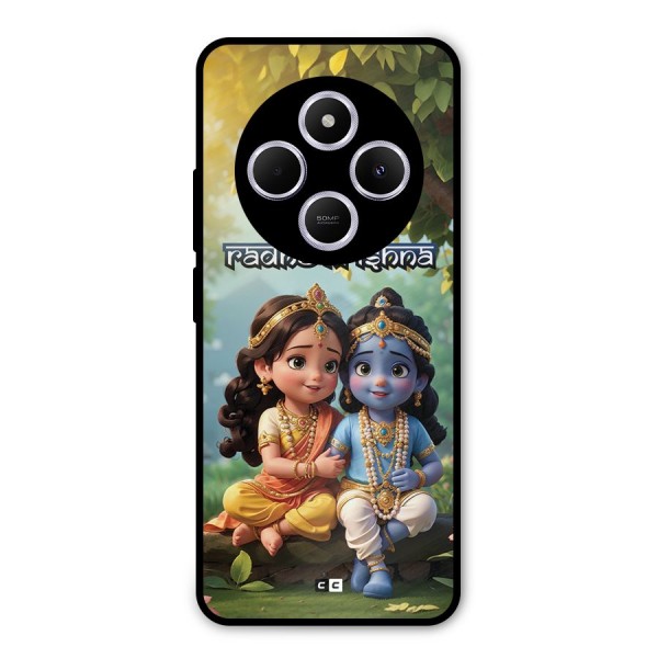 Hare Radhe Krishna Metal Back Case for Redmi A4