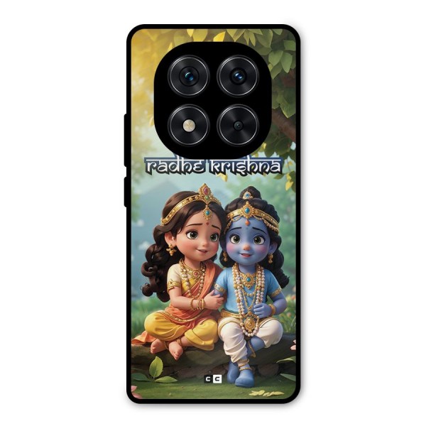 Hare Radhe Krishna Metal Back Case for Redmi Note 14 Pro 5G