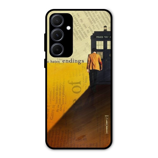 Hates Endings Metal Back Case for Galaxy A35