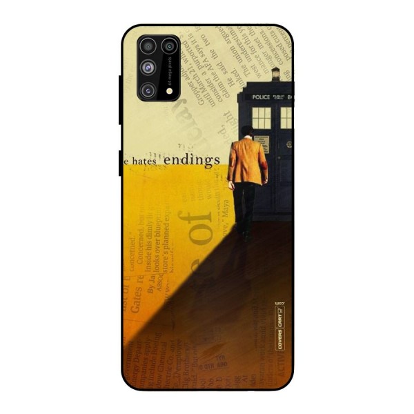 Hates Endings Metal Back Case for Galaxy F41