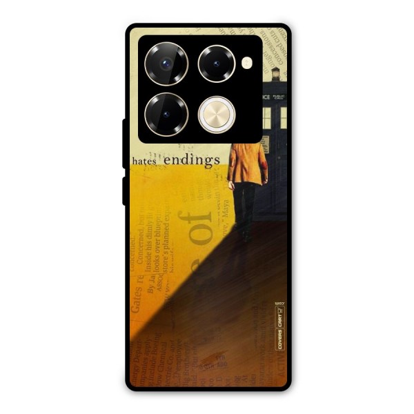 Hates Endings Metal Back Case for Infinix Note 40 Pro Plus