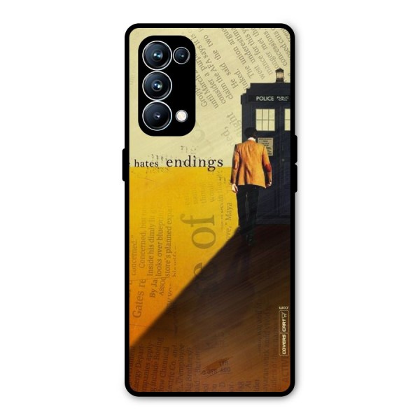 Hates Endings Metal Back Case for Oppo Reno5 Pro 5G