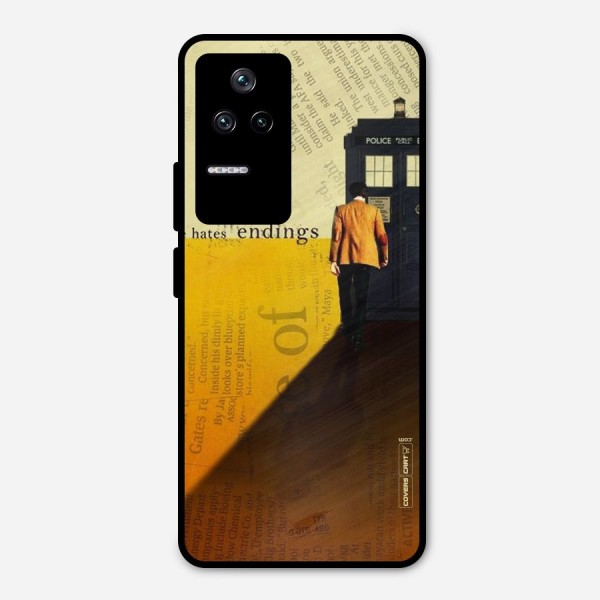 Hates Endings Metal Back Case for Poco F4 5G