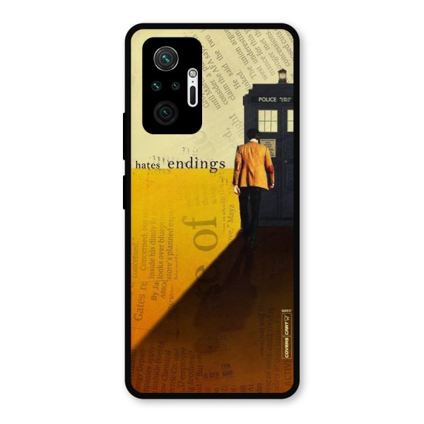 Hates Endings Metal Back Case for Redmi Note 10 Pro Max