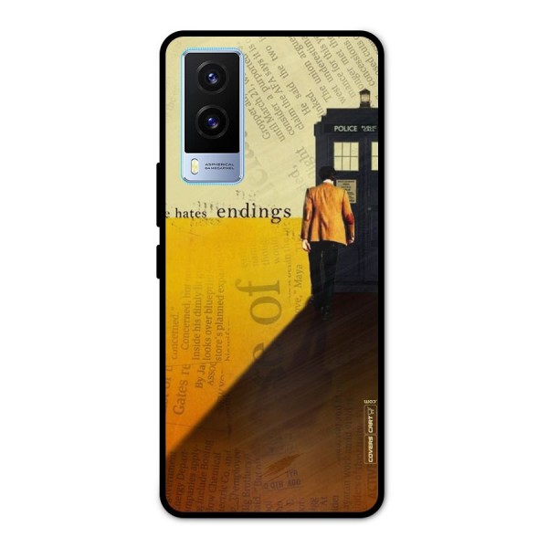 Hates Endings Metal Back Case for Vivo V21e 5G