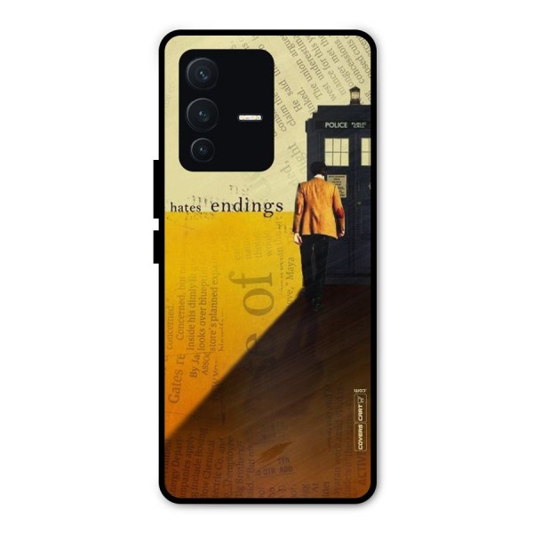 Hates Endings Metal Back Case for Vivo V23 Pro