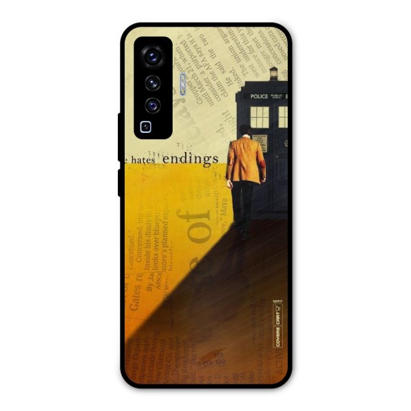 Hates Endings Metal Back Case for Vivo X50