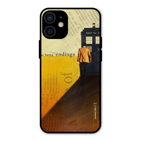 Hates Endings Metal Back Case for iPhone 12 Mini