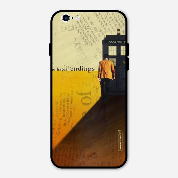 Hates Endings Metal Back Case for iPhone 6 6s
