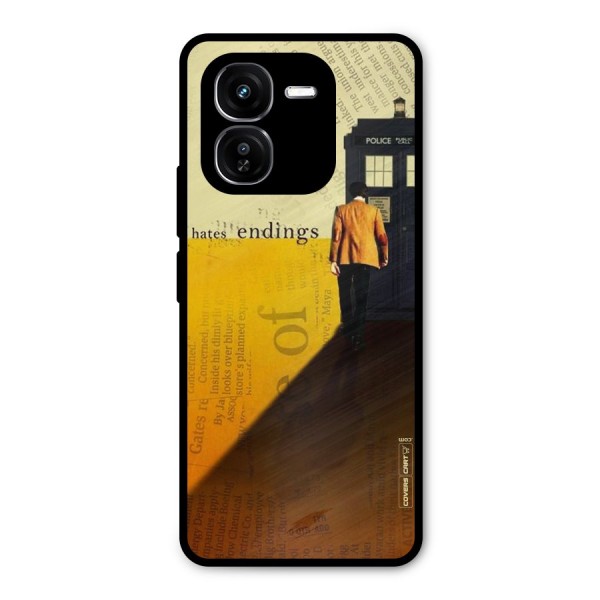 Hates Endings Metal Back Case for iQOO Z9x