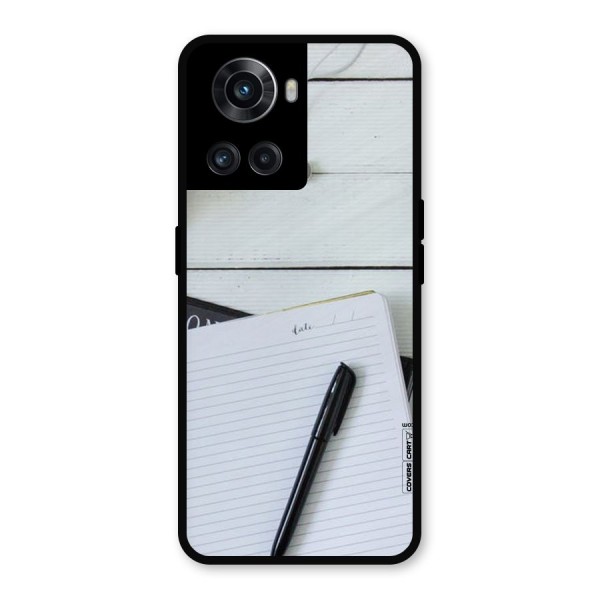 Headphones Notes Metal Back Case for OnePlus 10R