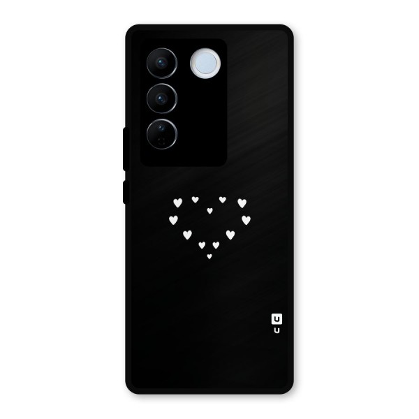 Heart of Hearts Metal Back Case for Vivo V27