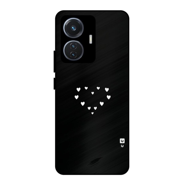 Heart of Hearts Metal Back Case for iQOO Z6 44W