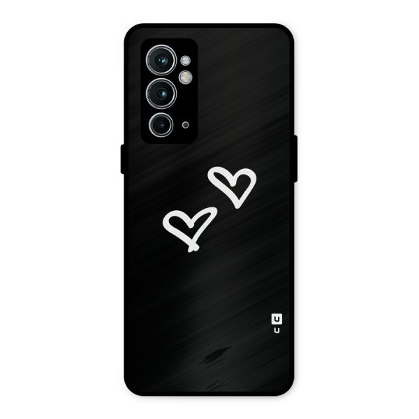 Hearts Love Metal Back Case for OnePlus 9RT 5G
