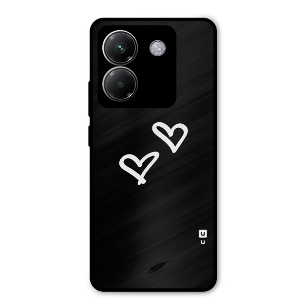 Hearts Love Metal Back Case for Poco M7 Pro 5G
