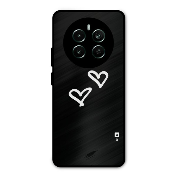 Hearts Love Metal Back Case for Realme 12 Pro Plus