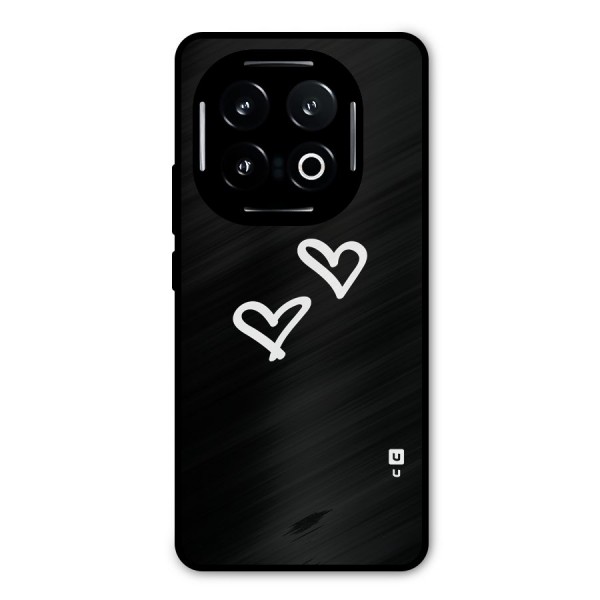 Hearts Love Metal Back Case for iQOO 13