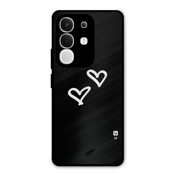 Hearts Love Metal Back Case for iQOO Z10x