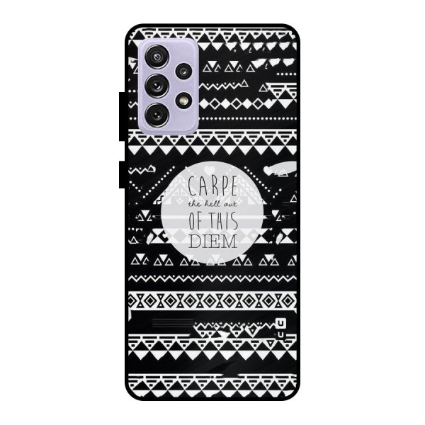 Hell Diem Metal Back Case for Galaxy A72