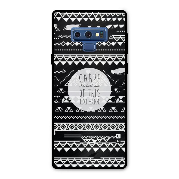 Hell Diem Metal Back Case for Galaxy Note 9