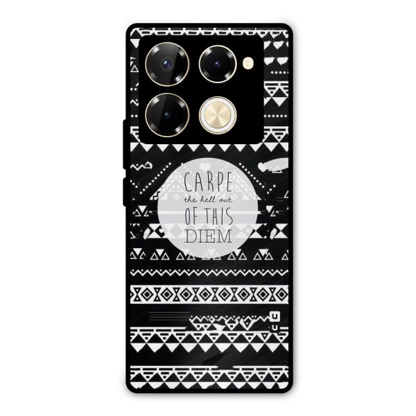Hell Diem Metal Back Case for Infinix Note 40 Pro