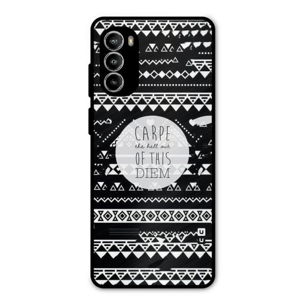 Hell Diem Metal Back Case for Moto G52