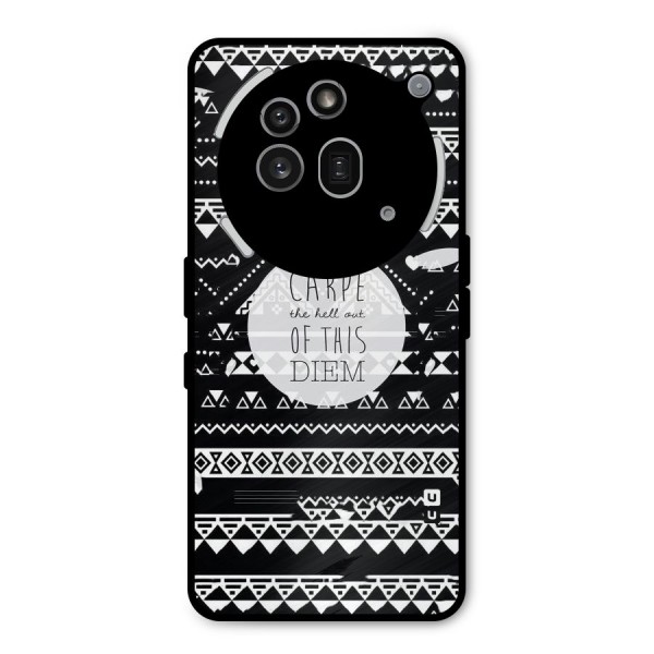 Hell Diem Metal Back Case for Nothing Phone 3a Pro
