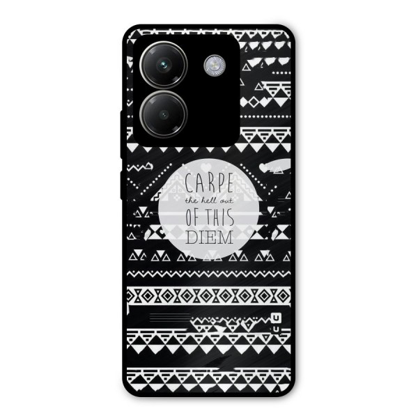 Hell Diem Metal Back Case for Poco M7 Pro 5G