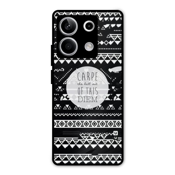 Hell Diem Metal Back Case for Redmi Note 13 5G