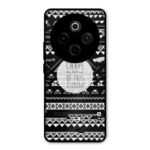 Hell Diem Metal Back Case for Vivo T4