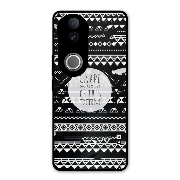 Hell Diem Metal Back Case for Vivo V50e