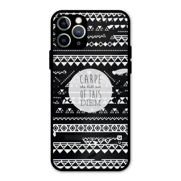 Hell Diem Metal Back Case for iPhone 11 Pro Max