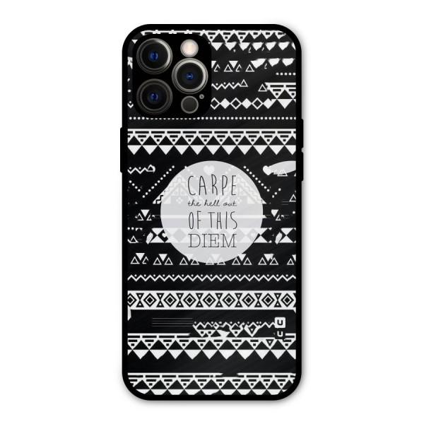 Hell Diem Metal Back Case for iPhone 12 Pro Max